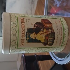 Vintage Good Housekeeping Tin Container